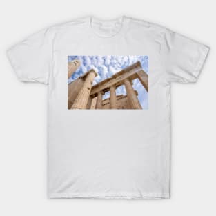 Stone pillars of the Acropolis, Athens. T-Shirt